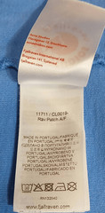 Acne studio fjallraven mens xl blue strong tough cotton tshirt shortsleeve
