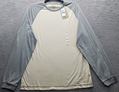 G.H. Bass & Co. Thistletown Hills T-Shirt Mens XL Multi Raglan Sleeve Crew Neck