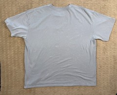 Men’s Under Armour 2XL Loose T-Shirt with bleach splatter design #1105