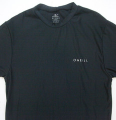 Medium O’Neill Surf T-Shirt Tee Mens Black Short Sleeve Poly Spandex Top WS168