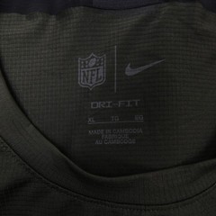 Nike NFL On Field Sleeveless Shirt Men’s Olive Used XL