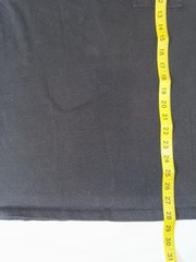Express Men’s Black Knit T-Shirt Pocket Contrasting Trim Crew Neck Size M