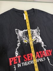 Pet Sematary Remake RARE 2019 Black Promo T-Shirt Sz L Horror Stephen King