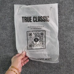 True Classic Shirt Mens 3XL Black White Crew Neck Pocket Tagless 2 Pack NWOT