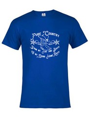 “PURE COUNTRY” Tee Unisex OR Ladies Fits Available & 4 Color Choices!