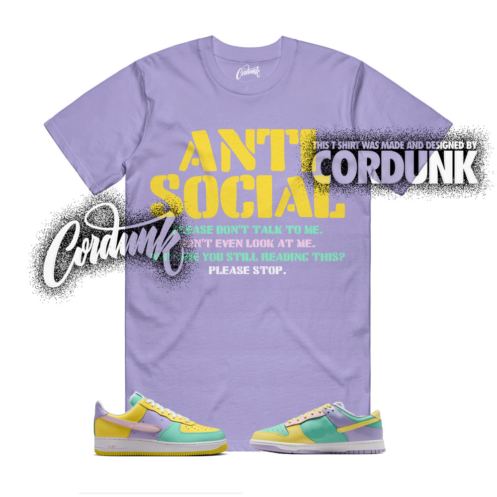 Dunk Easter Air Force 1 Emerald Yellow Hydrangeas Pink Foam Shirt Match AS