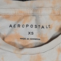 Aéropostale Tie-Dye Graphic Crewneck T-Shirt Knit Cotton Short Sleeve Men’s XS