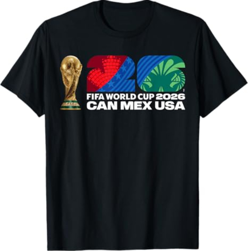 FIFA World CUP26 FIFA Host Country Trophy Color T-Shirt