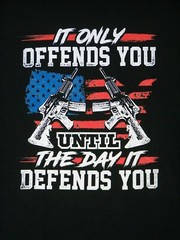 2nd Amendment Shirt Adult Extra Large Black Graphic Patriotic Short Sleeve Mens