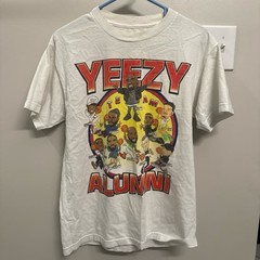 Chinatown Market x Kanye West Yeezy Alumni Shirt Full sizes white PA9094