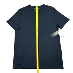 The Mens Store Bloomingdales Shirt Mens Small True Navy Supima Cotton Crewneck