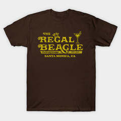 Retro The Regal Beagle T-Shirt Vintage Bar Sign Graphic Tee Gift for Men Women