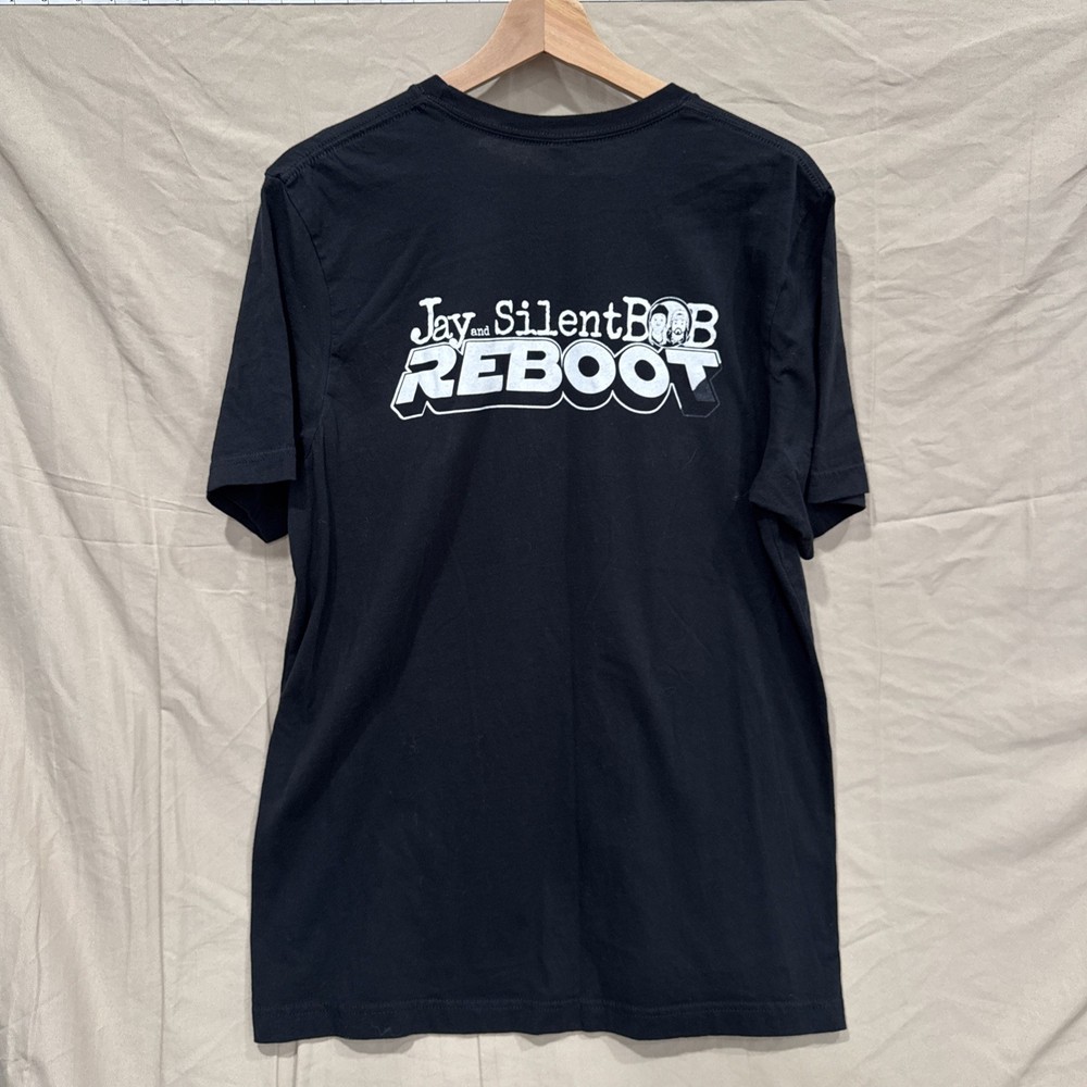 Jay & Silent Bob Reboot Movie Promo Shirt L Kevin Smith SMOD Crew Shirt 2000s
