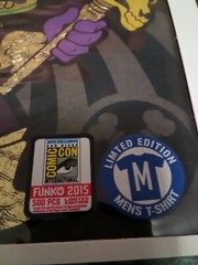 RARE NEW Funko Pop Tees SDCC Exclusive Skeletor MOTU MEDIUM Shirt LE /500!