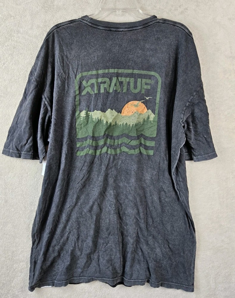 XTRATUF Men’s Hand Dyed Mountain Graphic T-Shirt Size XL
