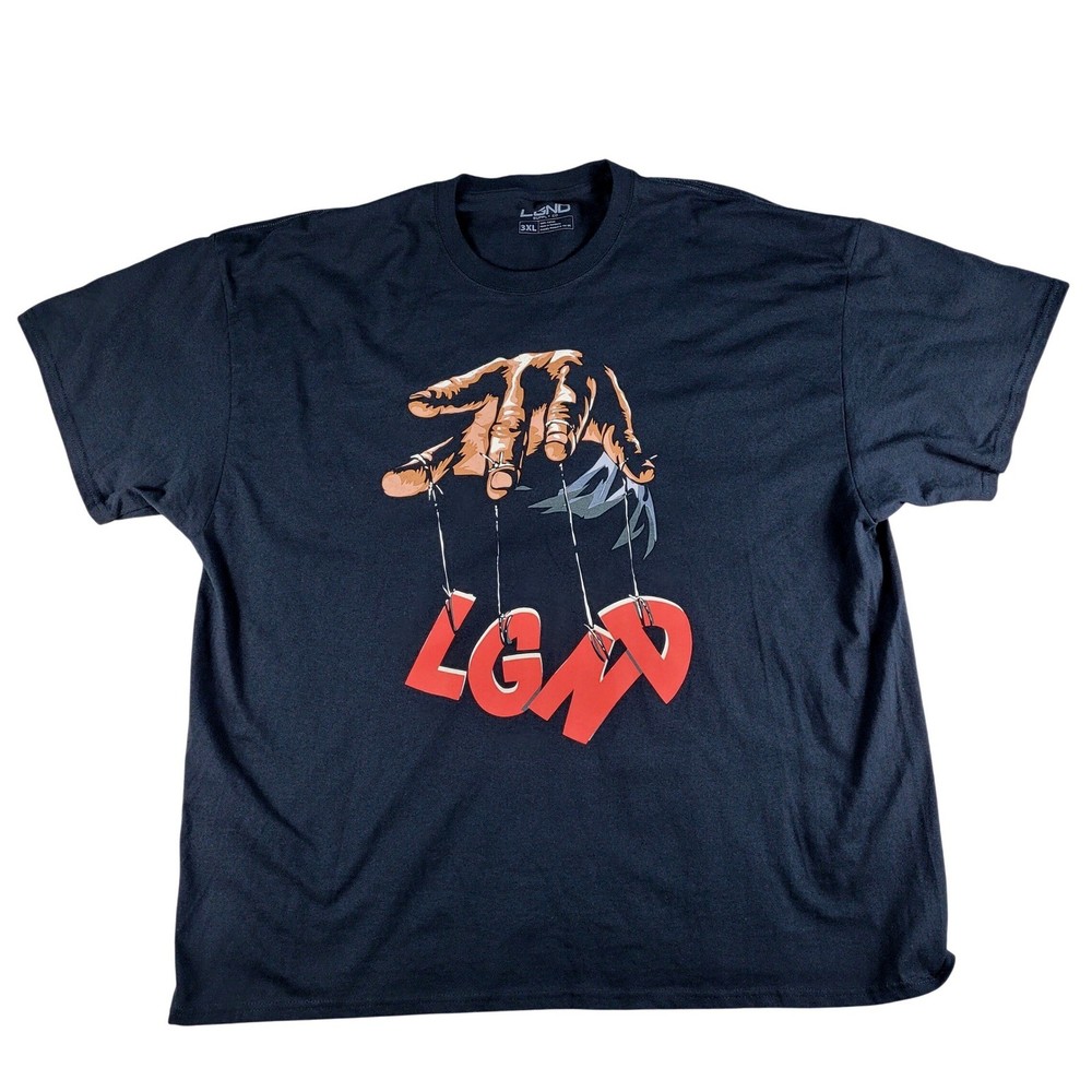 LGND Supply Co T-Shirt Men’s Size 3XL Black Excellent Graphic Puppet Master Tee