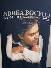 NWOT Vintage 1998 Andrea Bocelli Tour of the America’s Aria Shirt Men Medium