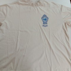 Illicit Bloc China Vase T-Shirt Ecru White Large 300GSM 100% Cotton (L) Sample