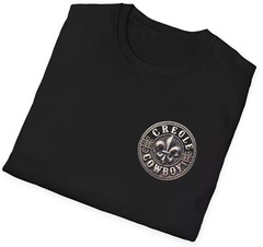 Creole Cowboy Tee Shirt | Louisiana | New Orleans | Black | S-XXXL
