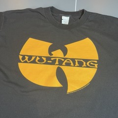 2007 Y2K Wu-Tang Clan T-Shirt Wutang Logo W Black Hip Hop Rap Size XL