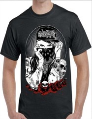 Tattoo Graphic Black Men’s T-Shirt Small To 3X-Large Style #4
