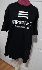 ATT AT&T FirstNet 2XL work uniform shirt