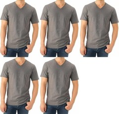 Fruit of the Loom Men’s V-Neck Tee (Pack of 5) MANY COLORS AVAILABLE