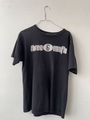 Three Six Mafia Hip hop group basic style black T shirt Unisex S-5XL NH12740