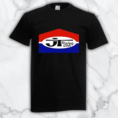 JT Racing USA Men’s Black Graphic T Shirt Freeships