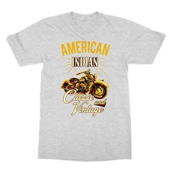 American Legendary Motorcycles Indian Chief Classic Vintage Men’s T-Shirt