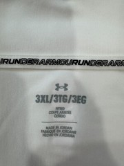 Under Armour Men’s Size 3XL White Seamless Stride Quarter Zip Running Top $75