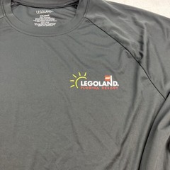 Legoland Florida Resort, Long Sleeve XXL, 100% Polyester. Slight Damage To Cuff.