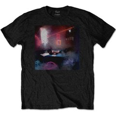Prince Unisex T-Shirt: Watercolours (Black) (Back Print)