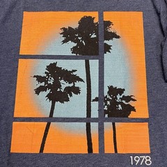 Banana Republic Graphic Tee Men’s Size XL Trees 1978 T-shirt Outdoor Beach