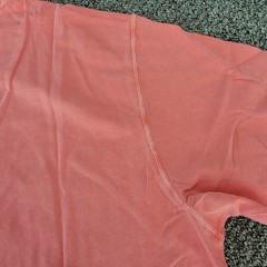 Land’s End Men’s XL 46-48 Deep Coral Sea Wash Pocket T-Shirt New With Tags