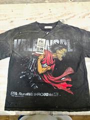 Valley Dreams Akira Live In Japan 199X Men’s Graphic Tee Black Cotton S