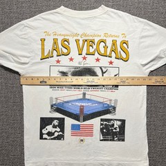 Mike Tyson Shirt Medium M Las Vegas Heavyweight Champion Boxing Graphic Tee 2024