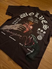 Darc Sport Corazon “Premium Vintage” Oversized Tee In Black Size XL