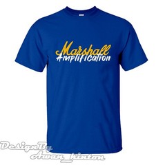 Clothing Accessories Tee Marshall FUnny Amp Logo Tshirt Made in Usa