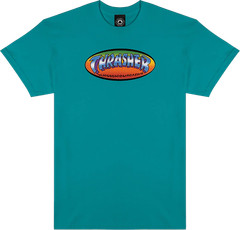 THRASHER SPANKY LONG NINETY-FIVE SS TSHIRT MEDIUM-JADE DOME