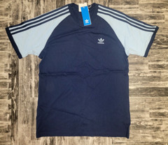 NEW MENS ADIDAS ORIGINALS 3-STRIPES CALIFORNIA TEE SHIRT ~SIZE LARGE #IY4868 BM