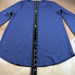 Gap Rib Henley Long SleeveMen Medium Tall Size Blue Color Quarter Button Down