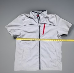 High Quality Japanese Brand Descente Athletic Full Zipper Short Sleeve Jacket M
