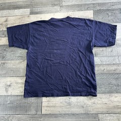 Vintage Kangaroo T-Shirt Australia Gday Sydney Embroidered Blue Mens Large