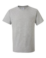 🔥 Jerzees Men Dri-power 50/50 Short Sleeve Chest Pocket T-shirt Up To 3XL 29mpr