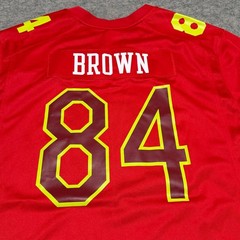 Nike NFL AFC Pro Bowl Antonio Brown 84 Jersey Mens 3XL Red 943016-657