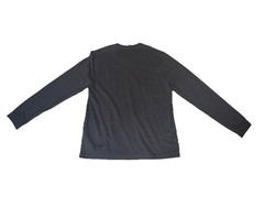 Izod Saltwater Long Sleeve Jersey Henley Shirt Size XL. Carbon Heather Gray New
