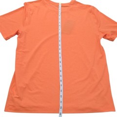 VRST Icon Short Sleeve Tee Men’s Small Fresh Tangerine Heather Orange Tencel Gym