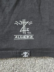 AlgierZ “You Don’t Work You Don’t Eat” Graphic Black Big & Tall 5XL T-Shirt
