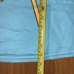 Adventure Time with Finn & Jake Men’s Blue Cartoon Graphic Tee T-Shirt Sz Large